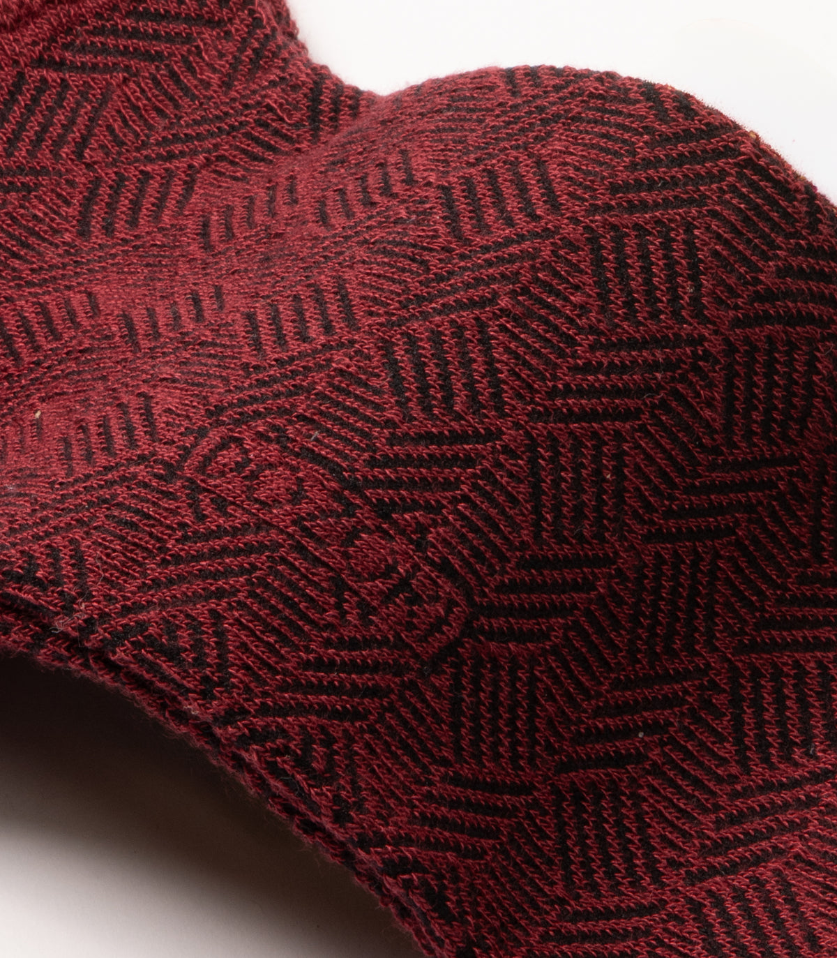 Herringbone Lines - Red