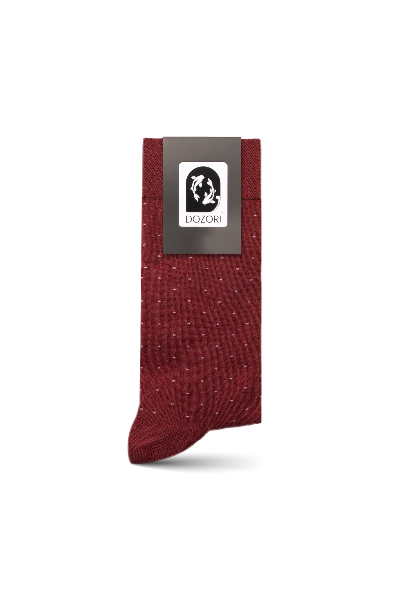 All Over Dots - Maroon