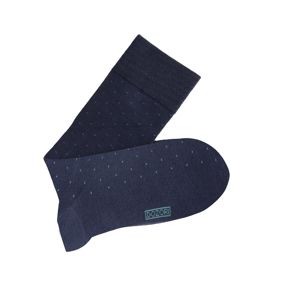 All Over Dots - Navy Blue