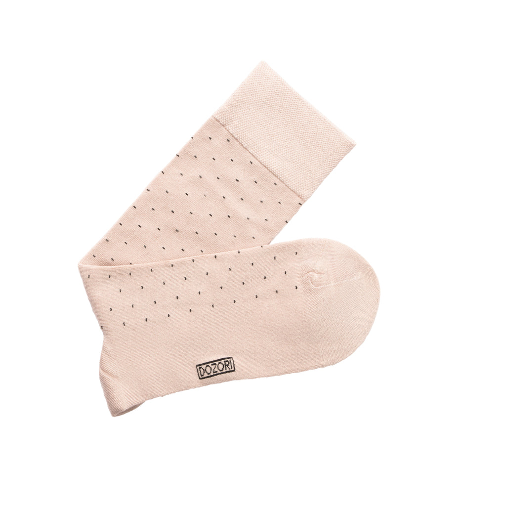All Over Dots - Taupe