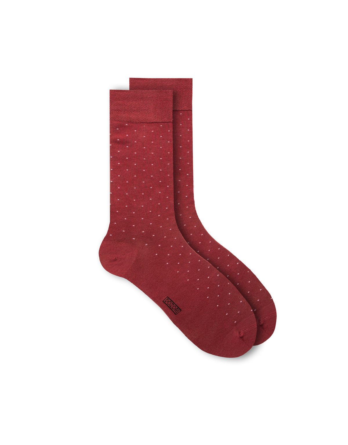 All Over Dots - Maroon