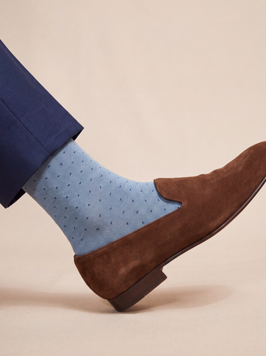 All Over Dots - Light Blue
