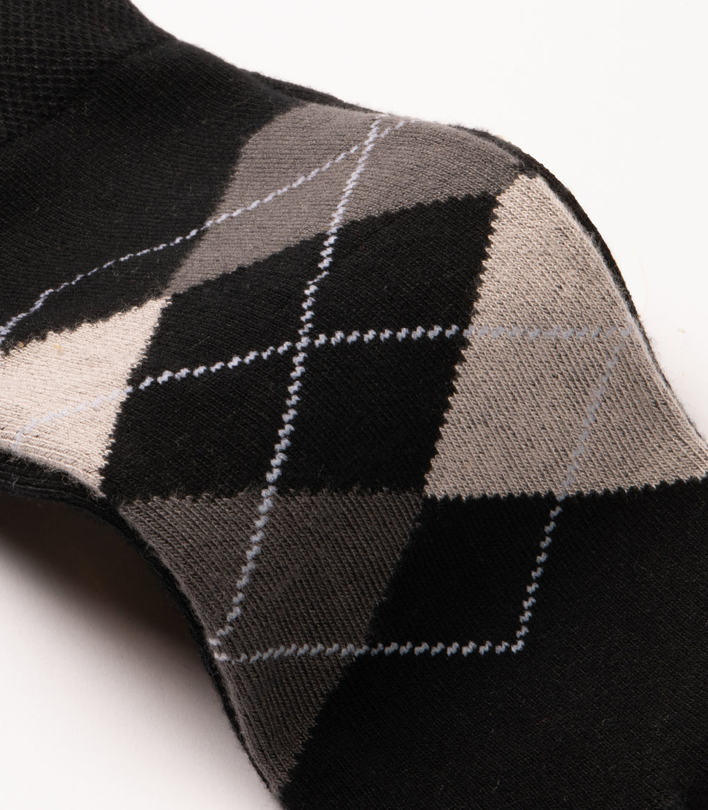 Argyle - Black Grey
