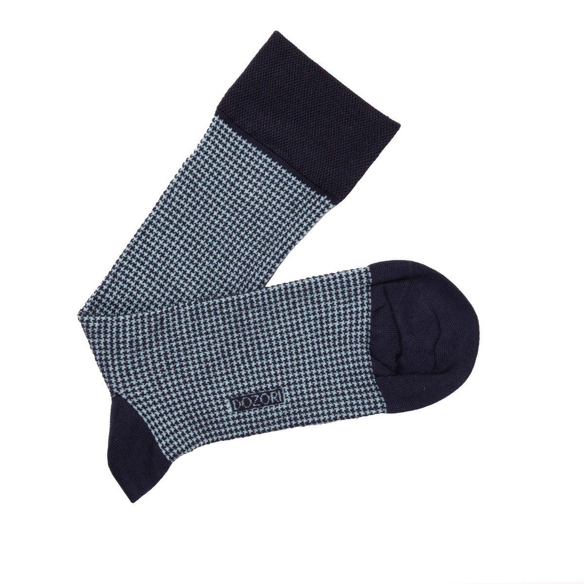 Houndstooth - Navy