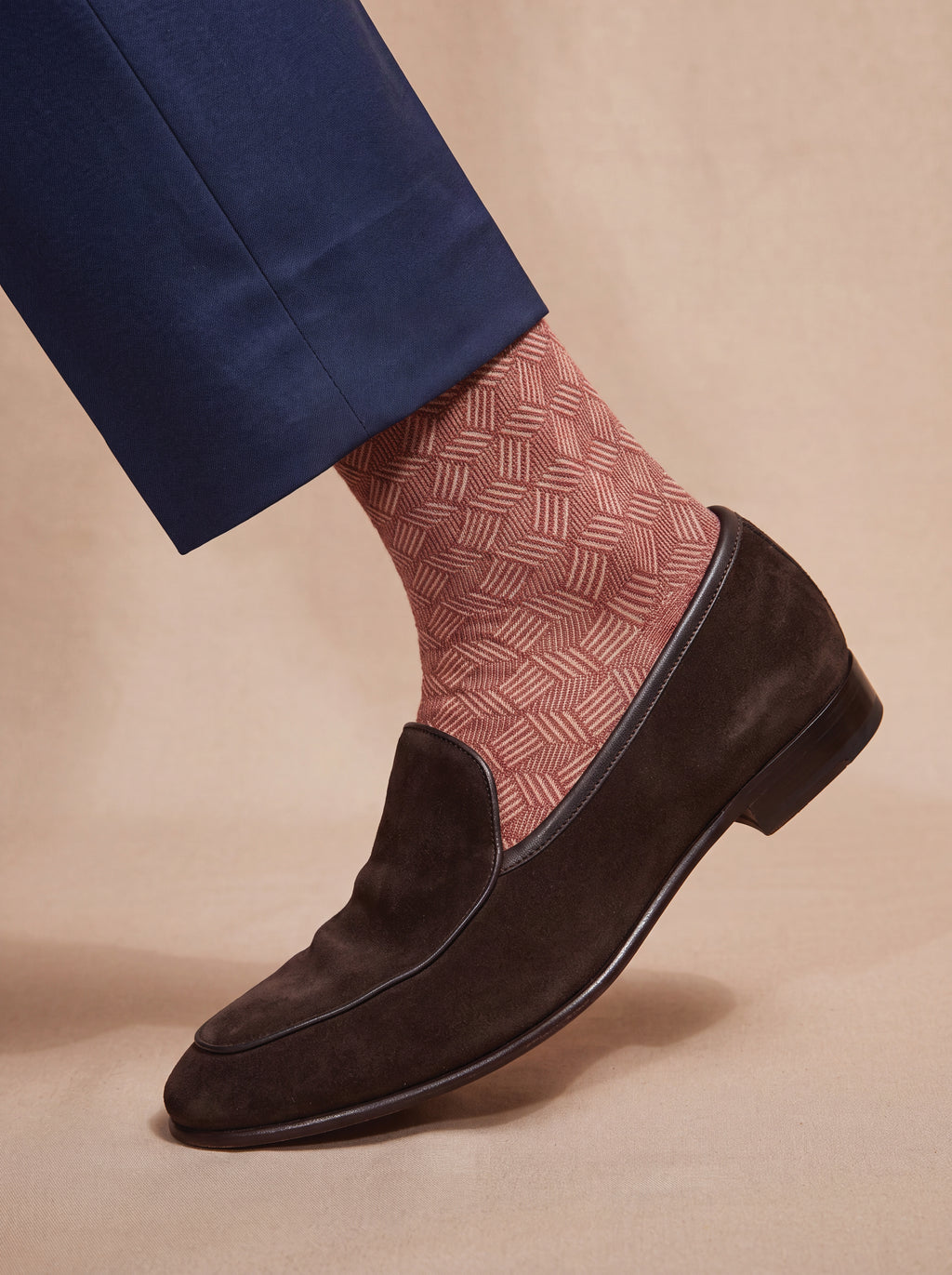 Herringbone Lines - Brick