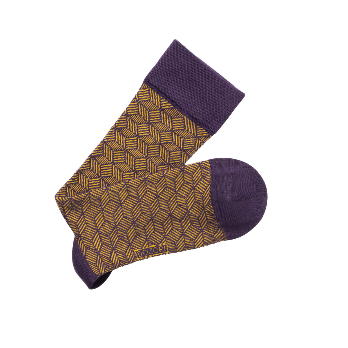 Herringbone Lines - Purple