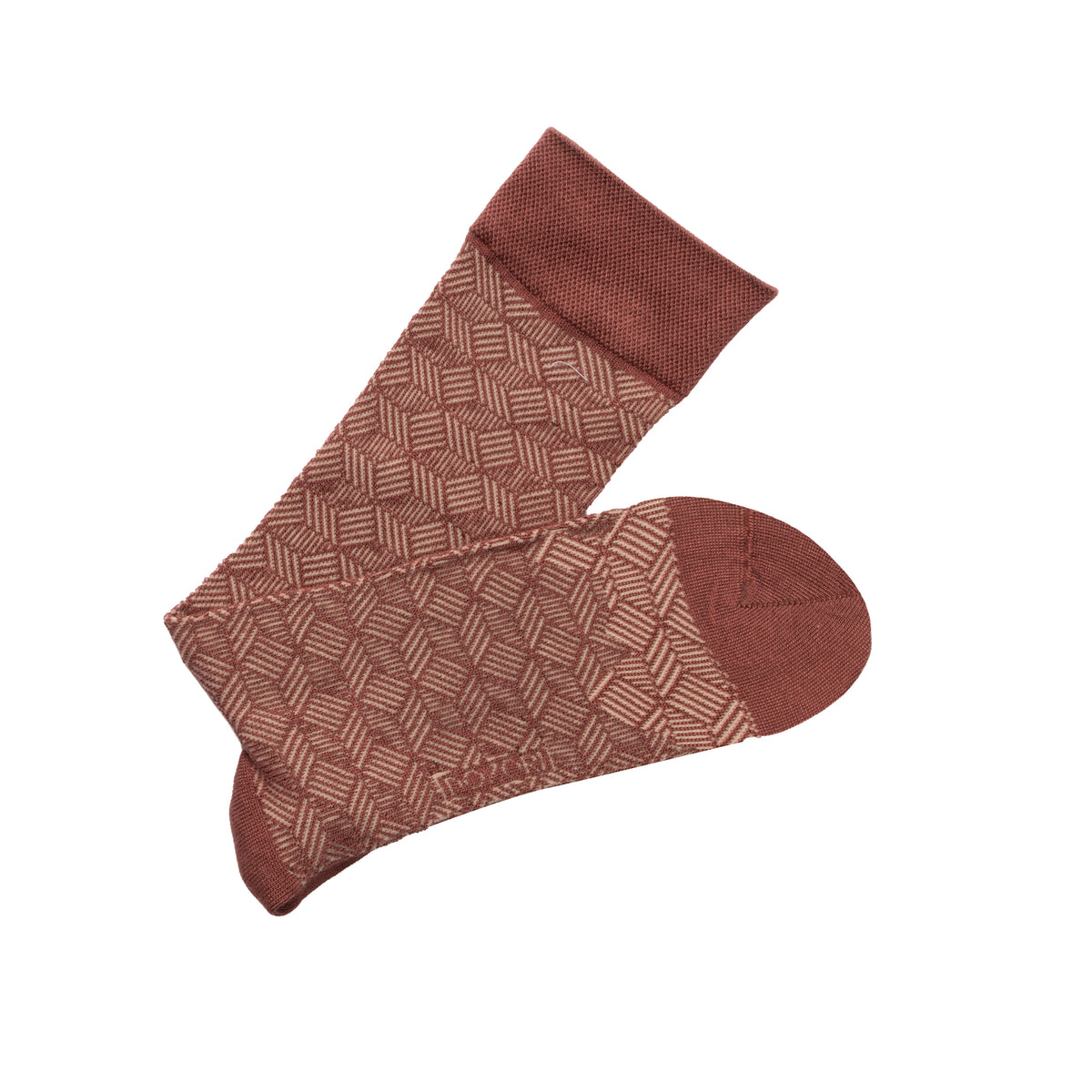Herringbone Lines - Brick