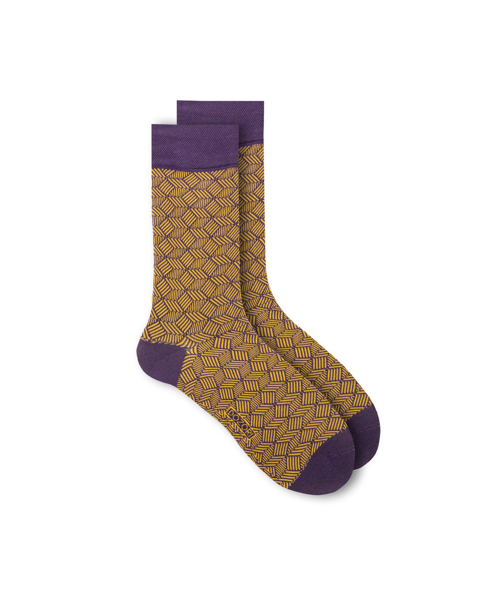 Herringbone Lines - Purple
