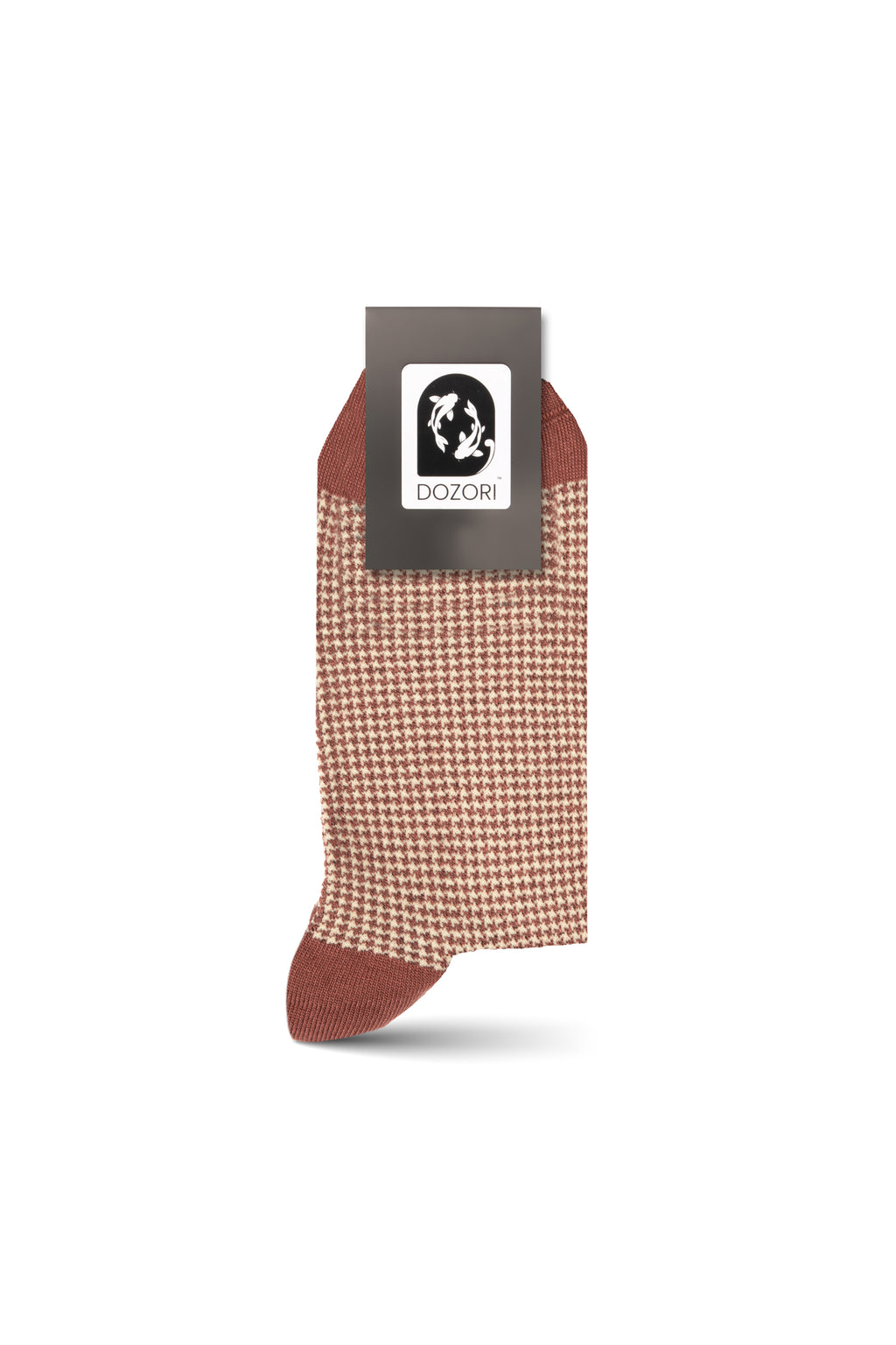Houndstooth - Brick (Mini Crew)