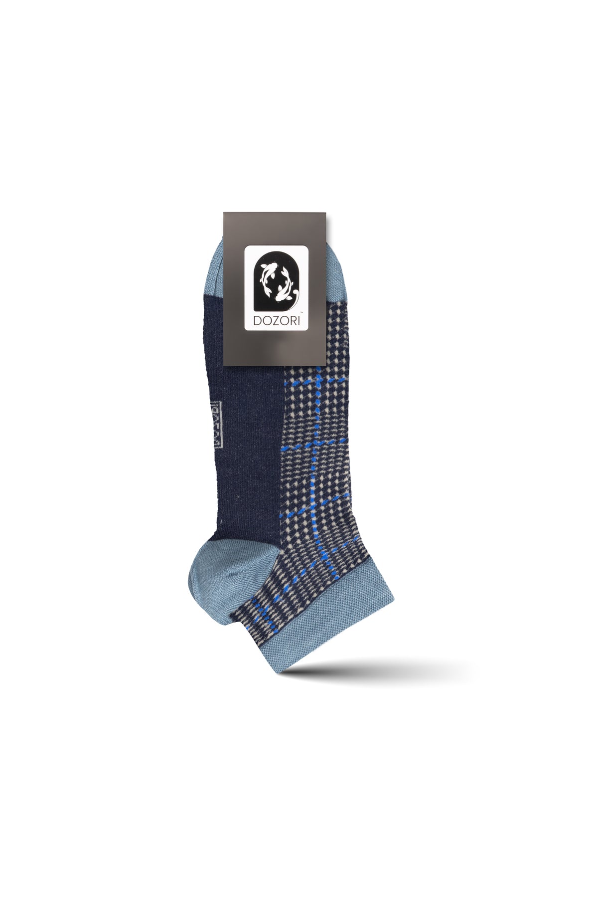 Precision Checks - Navy Blue