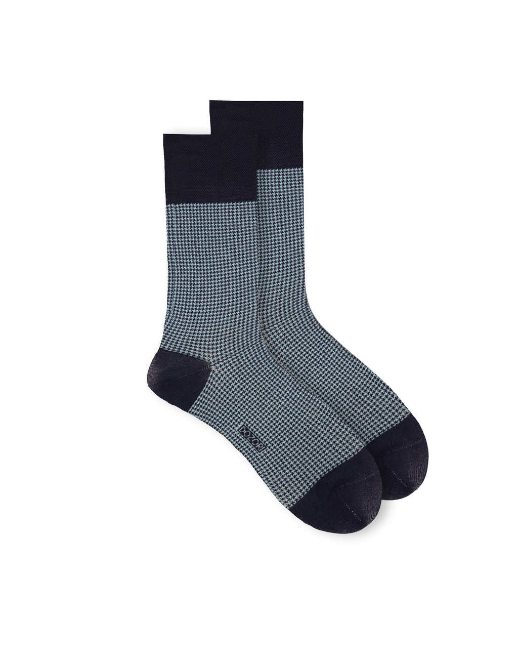 Houndstooth - Navy