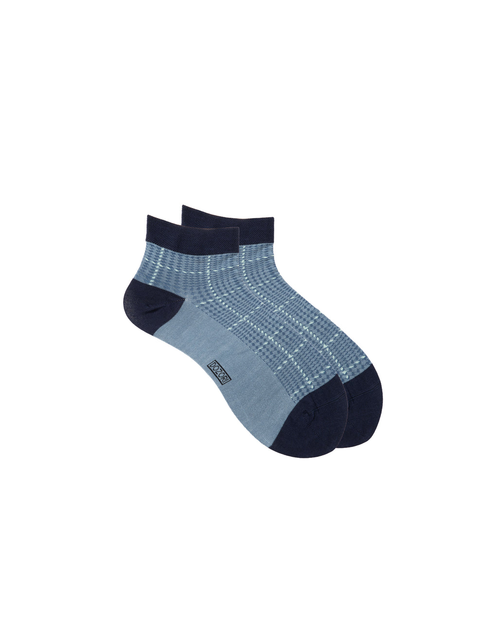 Precision Checks - Light Blue