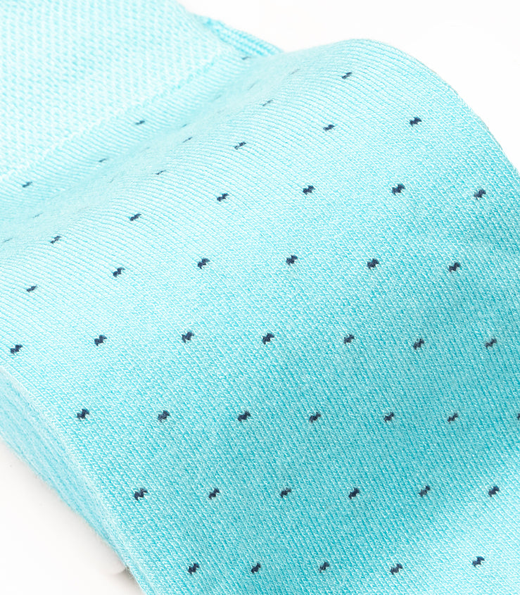 All Over Dots - MInt Blue