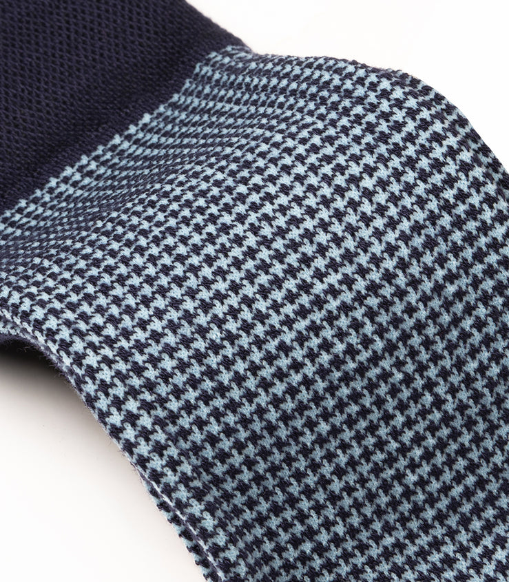 Houndstooth - Navy