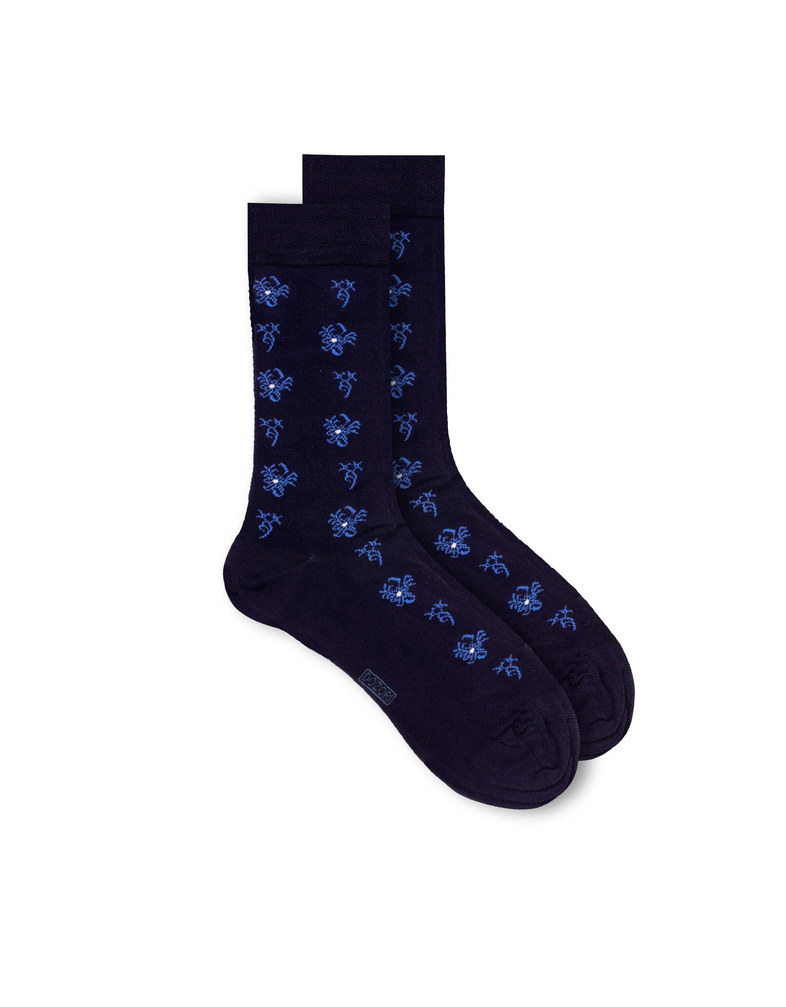 Floral - Navy Blue