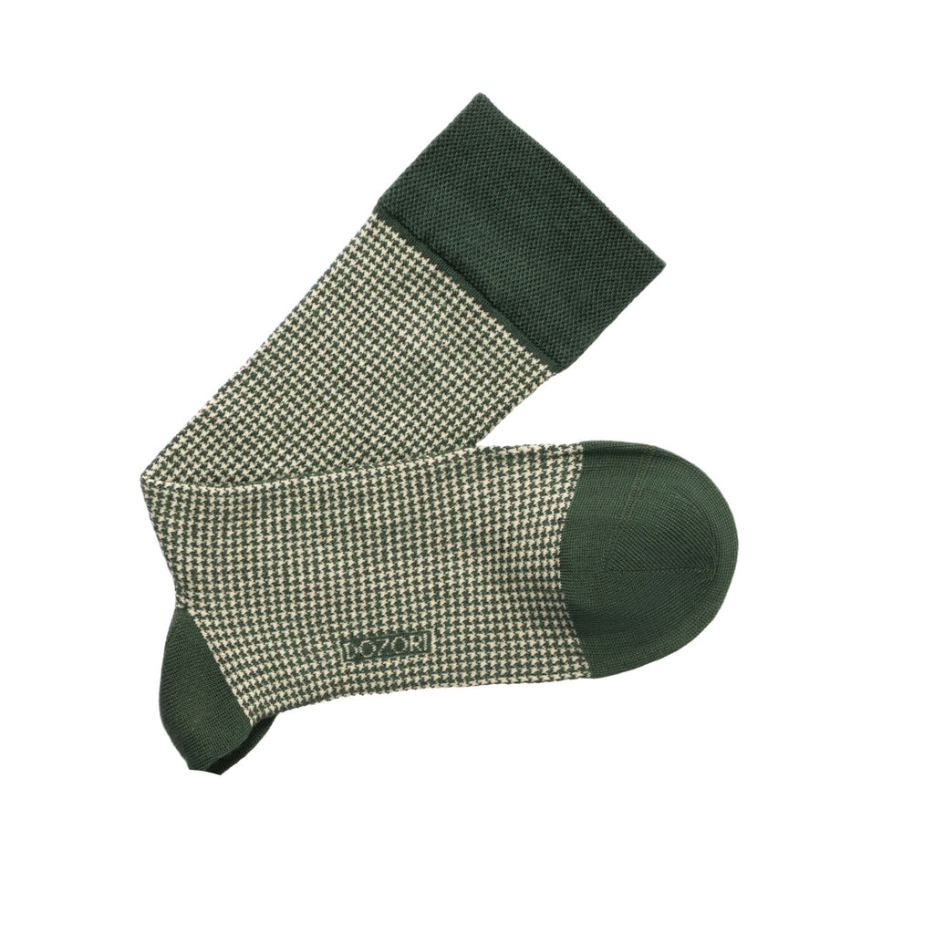 Houndstooth - Green