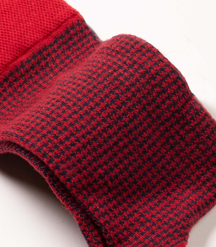Houndstooth - Red