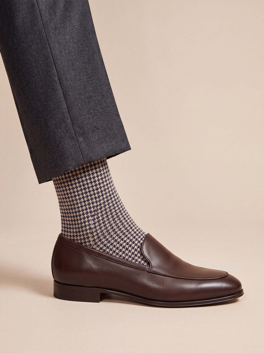 Houndstooth - Beige
